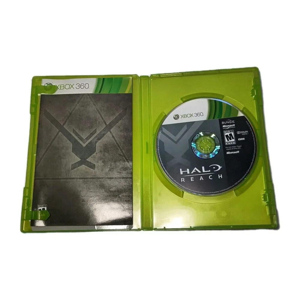Halo Reach Microsoft Xbox 360 CIB Complete FPS Video Game W/ Manual
